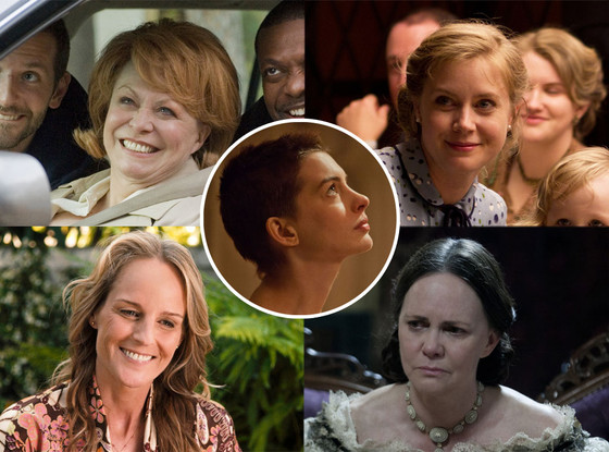 Jacki Weaver, Amy Adams, Sally Field, Helen Hunt, Anne Hathaway Jacki Weaver, Amy Adams, Sally Field, Helen Hunt, Anne Hathaway
